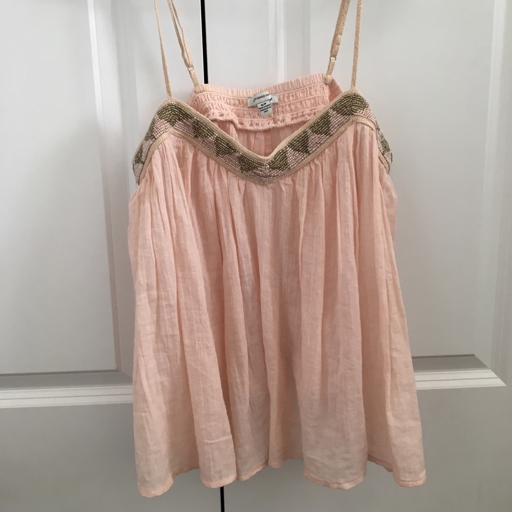 American Eagle tank with bead detailing